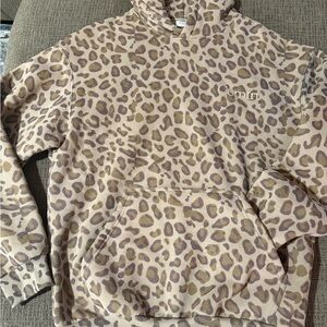 Comfrt Women's Leopard Print Hoodie